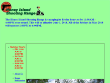 Tablet Screenshot of honeyisland.org